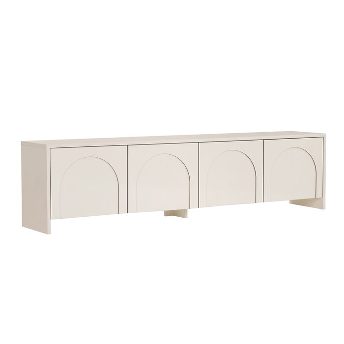 Nordure Aurelia Soporte para Televisión Crema Nordure Aurelia Soporte para Televisión Crema